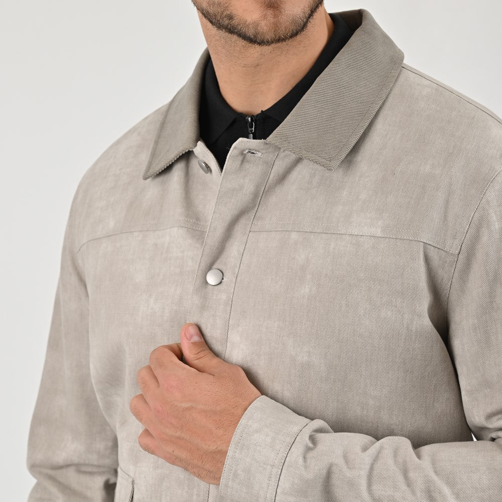 Chamarra Para Caballero Regular Fit 5902 Gris