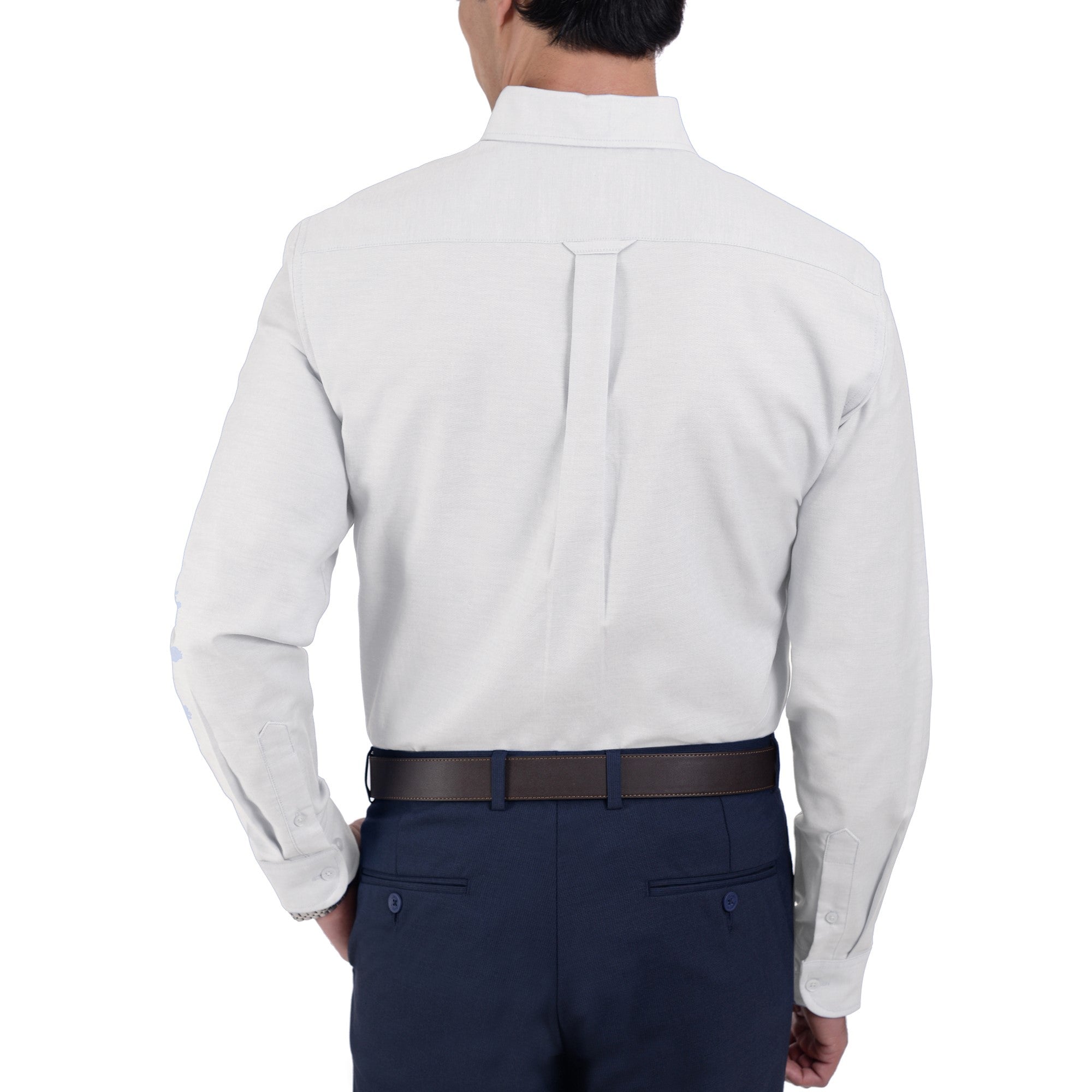 Camisa Casual Yale Manga Larga Tela Oxford Regular Fit 3216