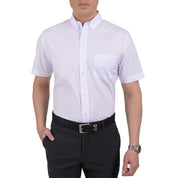 Camisa Casual Yale Manga Corta Lisa Regular Fit 2202