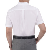 Camisa Casual Yale Manga Corta Tela Oxford Classic Fit 3216