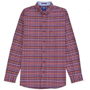 Camisa Yale Para Caballero Manga Larga Regular Fit 4750 Vino