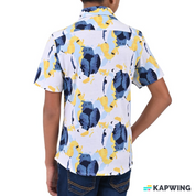 Camisa Boys Supply Fit 6915 Gris Acero