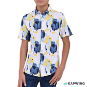 Camisa Boys Supply Fit 6915 Gris Acero
