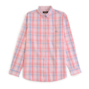 Camisa Buckingham Regular Fit Botón Oculto 3703