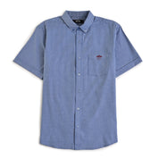 Camisa Buckingham Regular Fit Manga Corta 3701