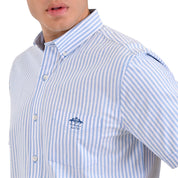 Camisa Buckingham Regular Fit Manga Corta 3777