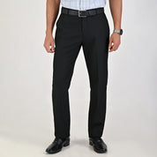 Pantalón de Vestir Yale Para Caballero Modern Sin Pinzas Slim Fit 4734 Negro