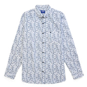 Camisa Yale Para Caballero Manga Larga Regular Fit 4639 Azul