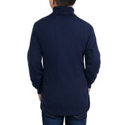 Playera Yale Boys Cuello Redondo Manga Larga Fit 6960 Marino