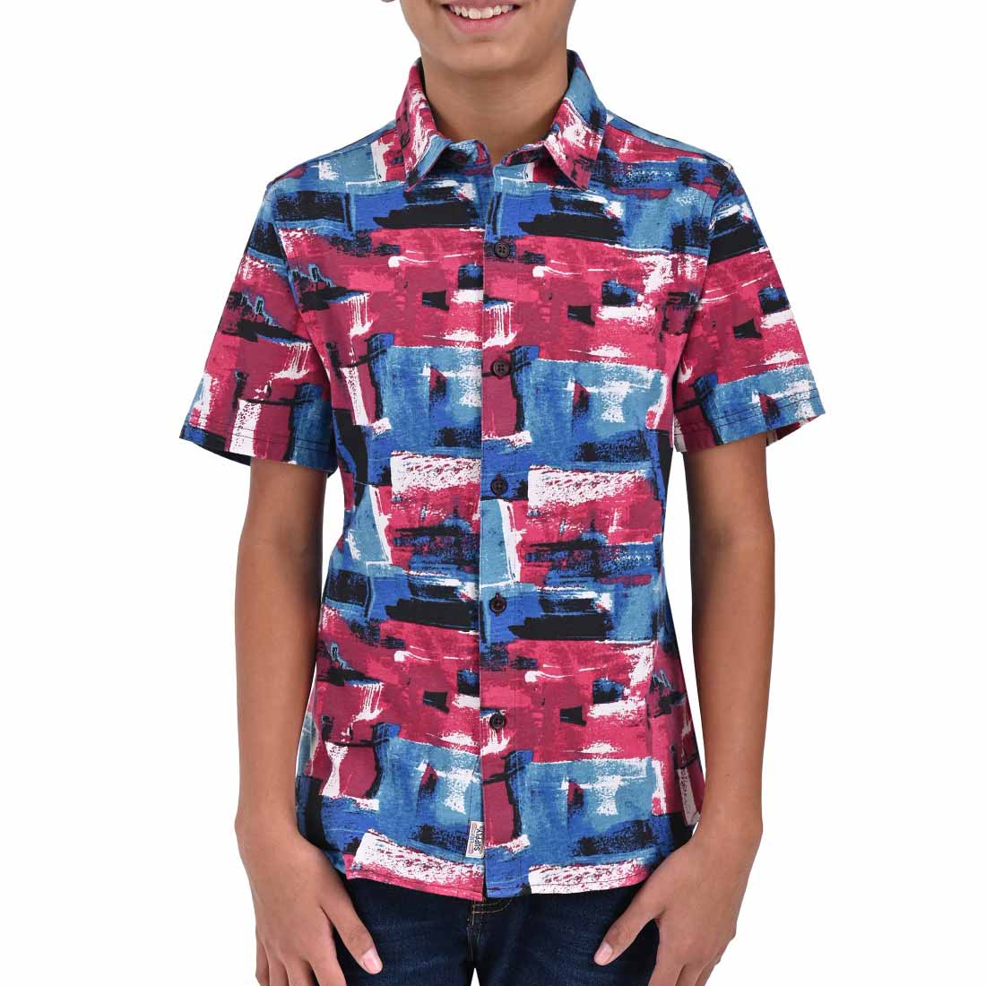 Camisa Boys Supply Fit 6915 Gris Rata