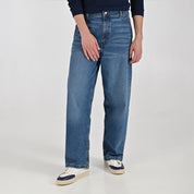Jeans Baggy Supply Para Caballero Corte Relajado 2384 Azul Zafiro