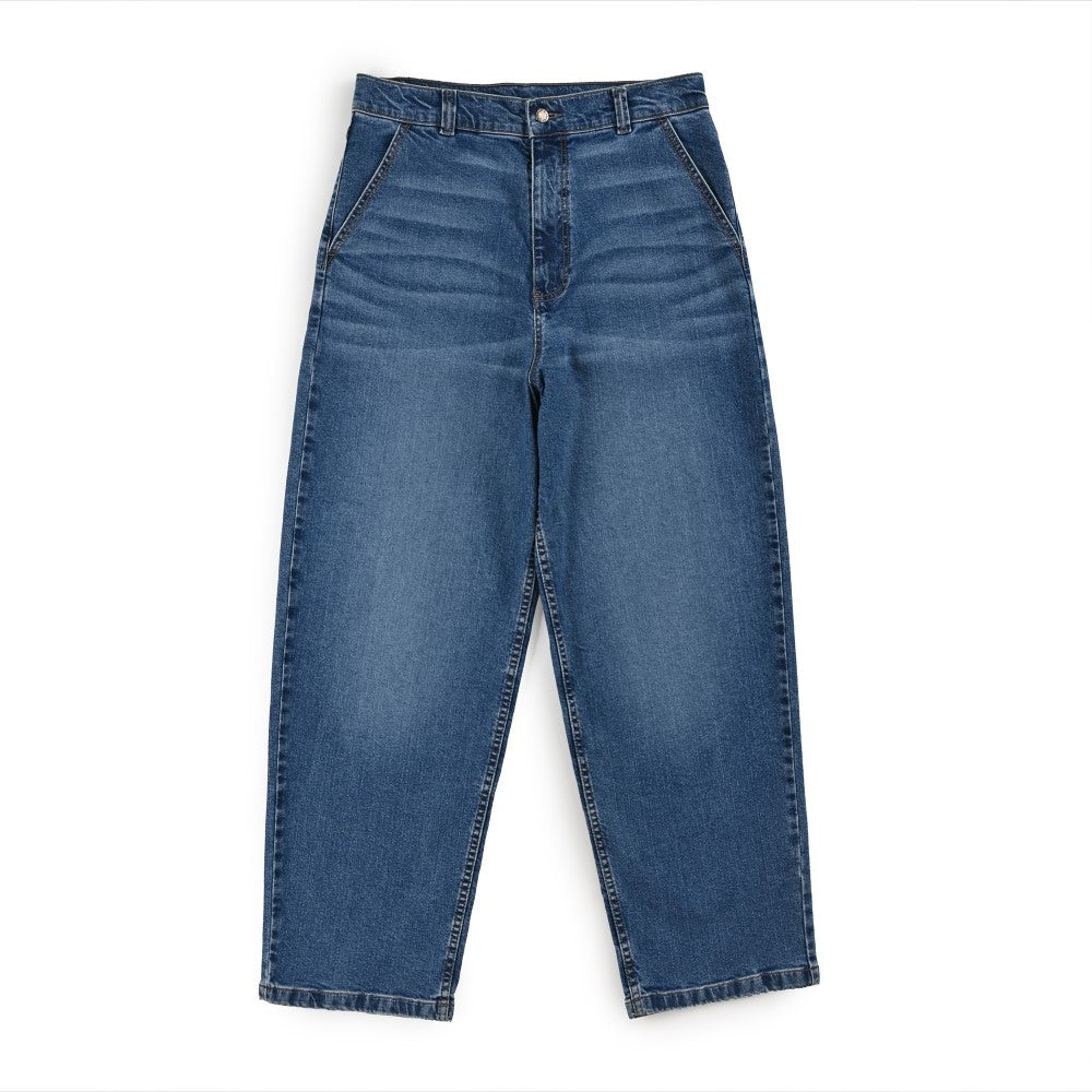 Jeans Baggy Supply Para Caballero Corte Relajado 2384 Azul Zafiro