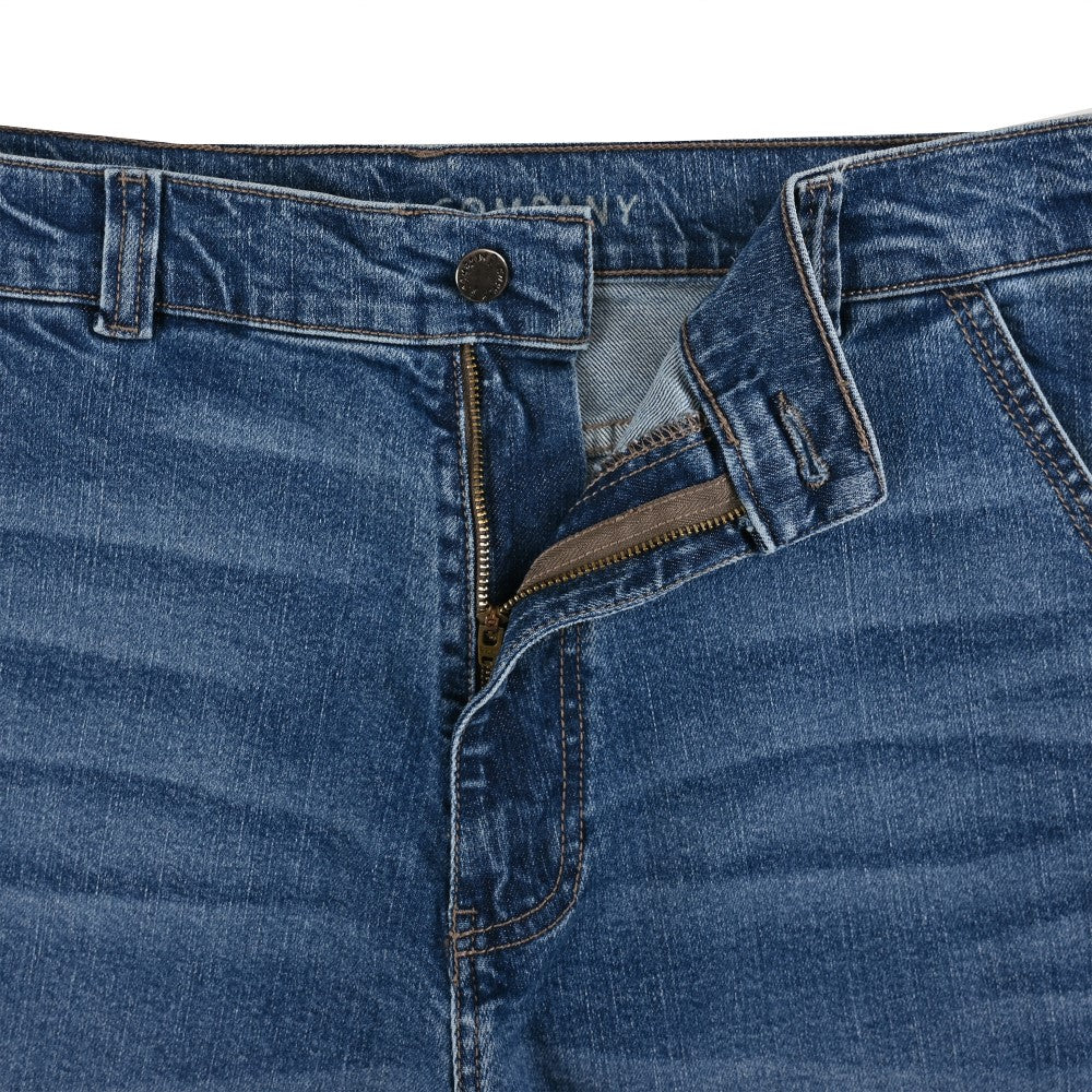 Jeans Baggy Supply Para Caballero Corte Relajado 2384 Azul Zafiro
