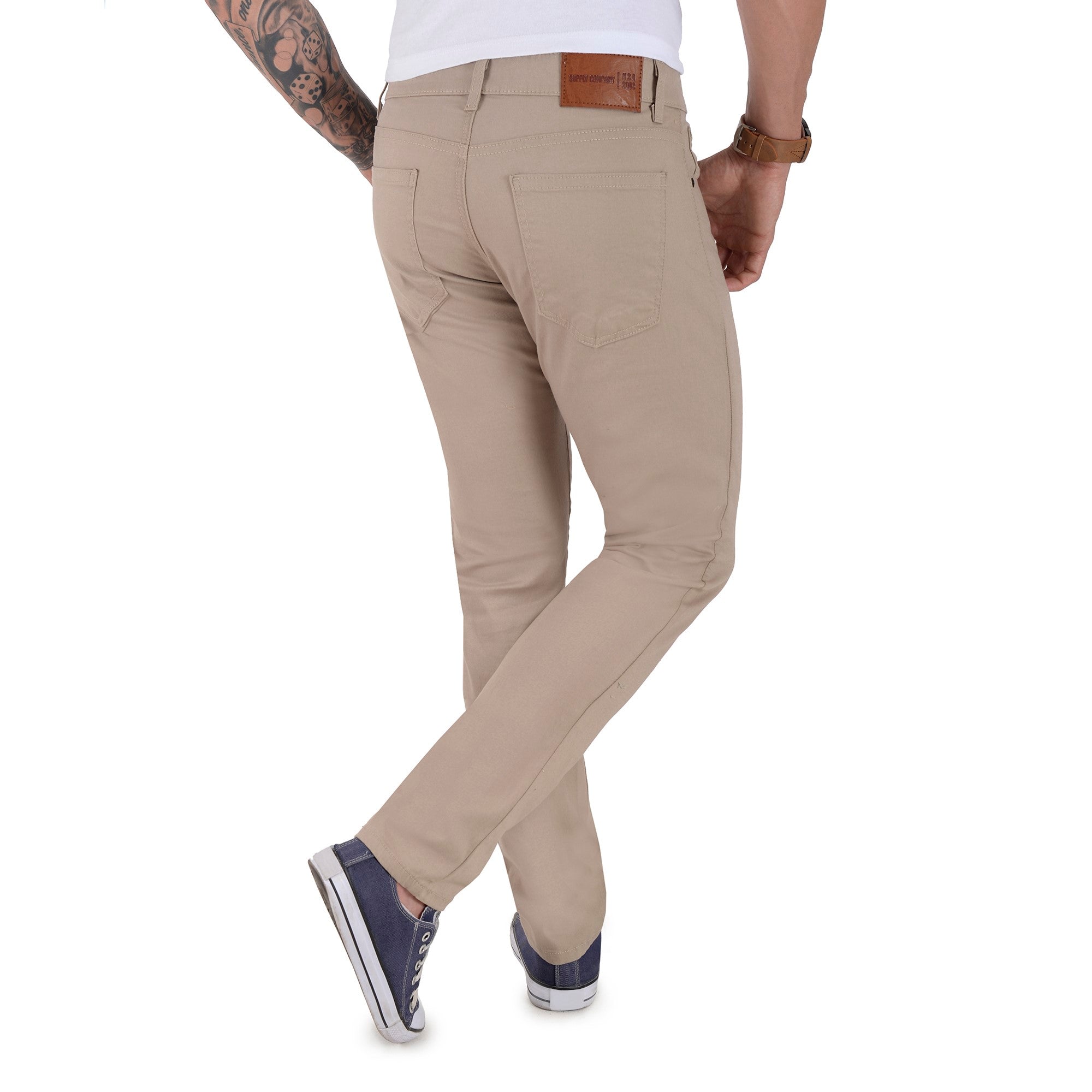 Jeans Supply Gabardina Slim Fit 0995