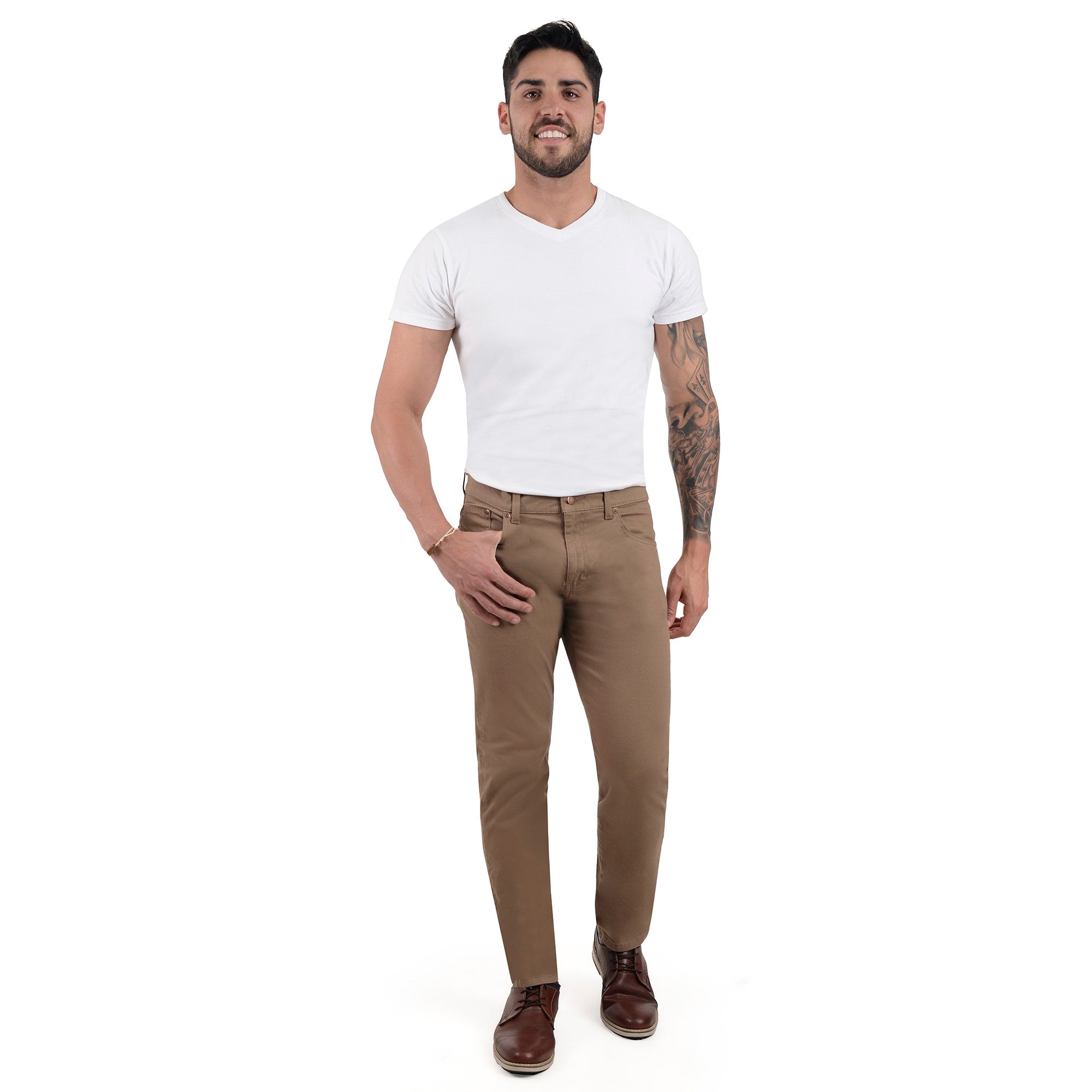 Pantalón Vaquero Supply Slim Fit 0995 Kaki