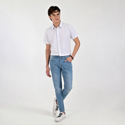 Jeans Supply Para Caballero Slim Fit 2384 Azul Plumbago