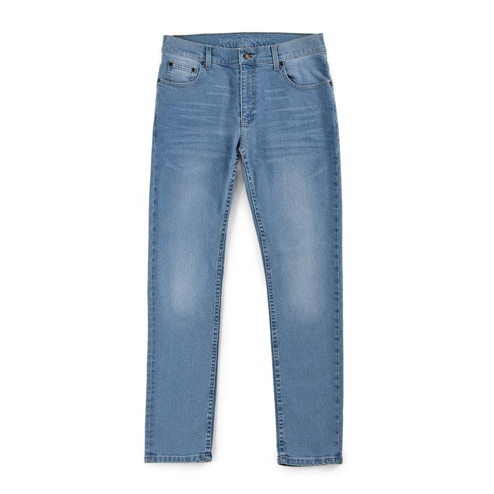 Jeans Supply Para Caballero Slim Fit 2384 Azul Plumbago