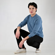 Pantalón de Mezclilla Supply Regular Fit 2944 Negro