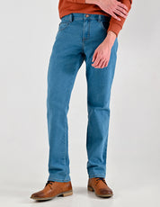 Pantalón de Mezclilla Supply Regular Fit 2944 Azul Plumbago