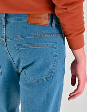 Pantalón de Mezclilla Supply Regular Fit 2944 Azul Plumbago