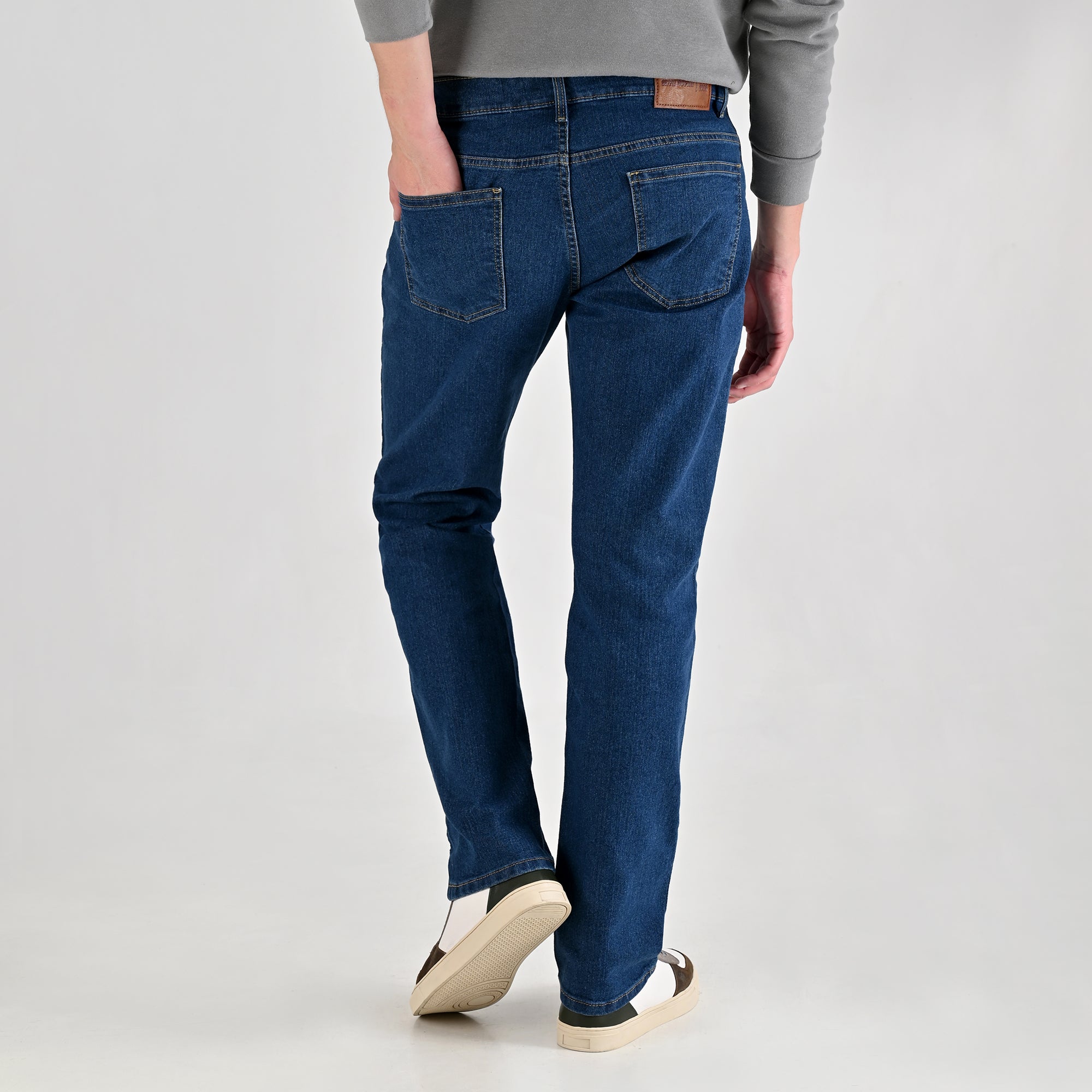 Pantalón de Mezclilla Supply Regular Fit 2944 Azul Petroleo