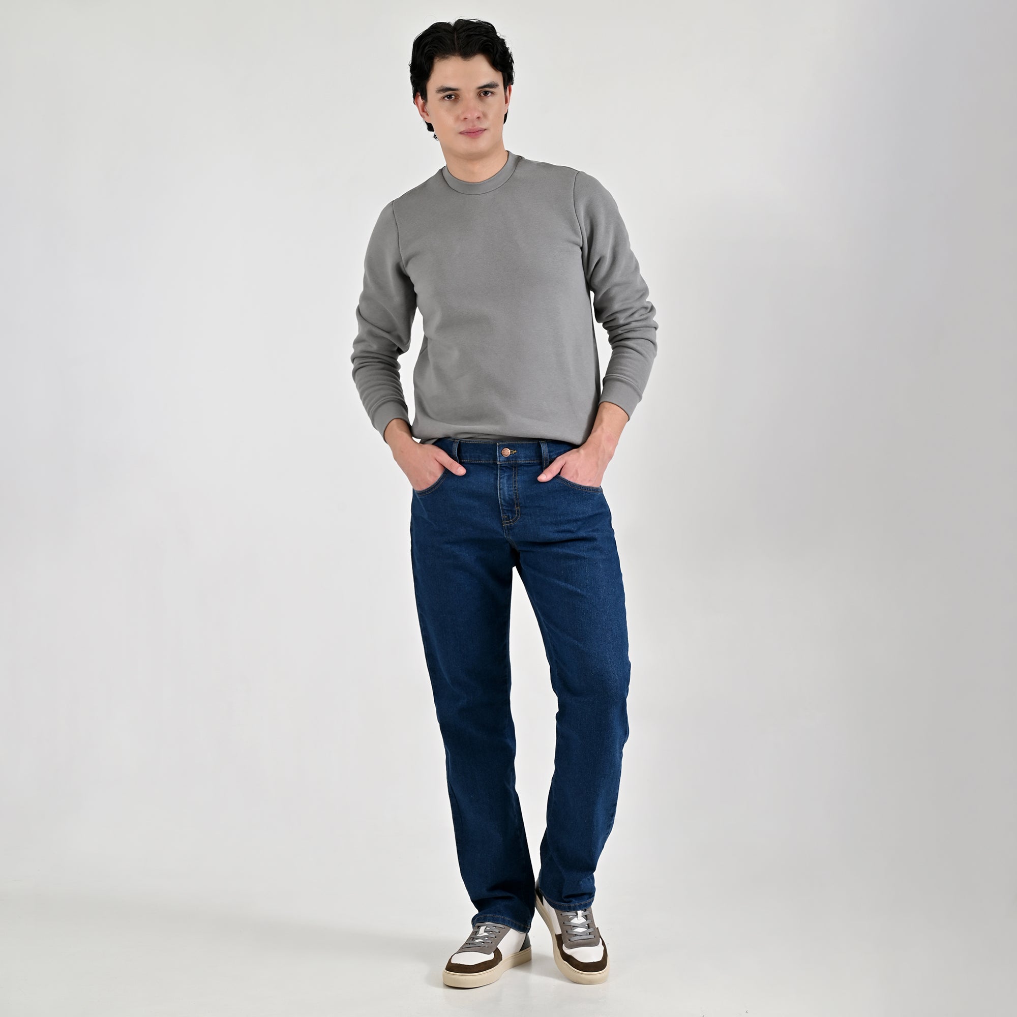 Pantalón de Mezclilla Supply Regular Fit 2944 Azul Petroleo