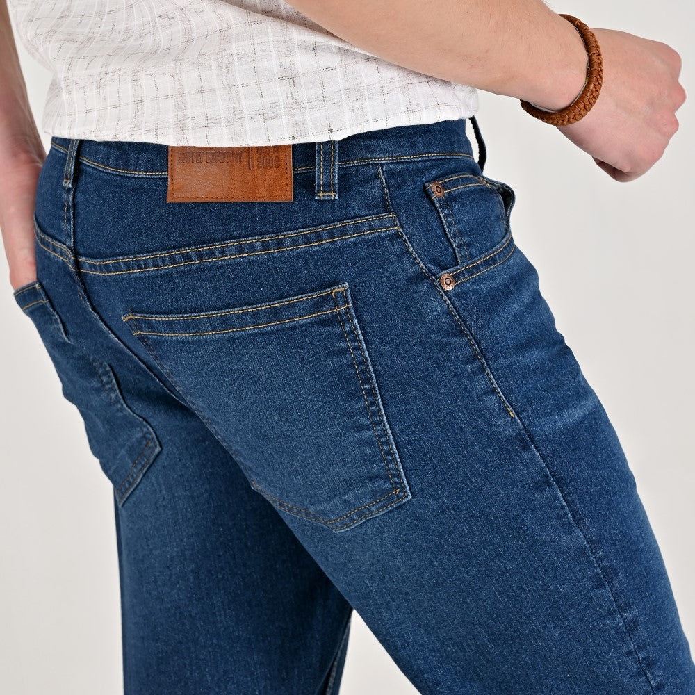 Jeans Supply Slim Fit 2944 Azul marino entintado