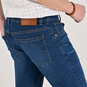 Jeans Supply Slim Fit 2944 Azul marino entintado