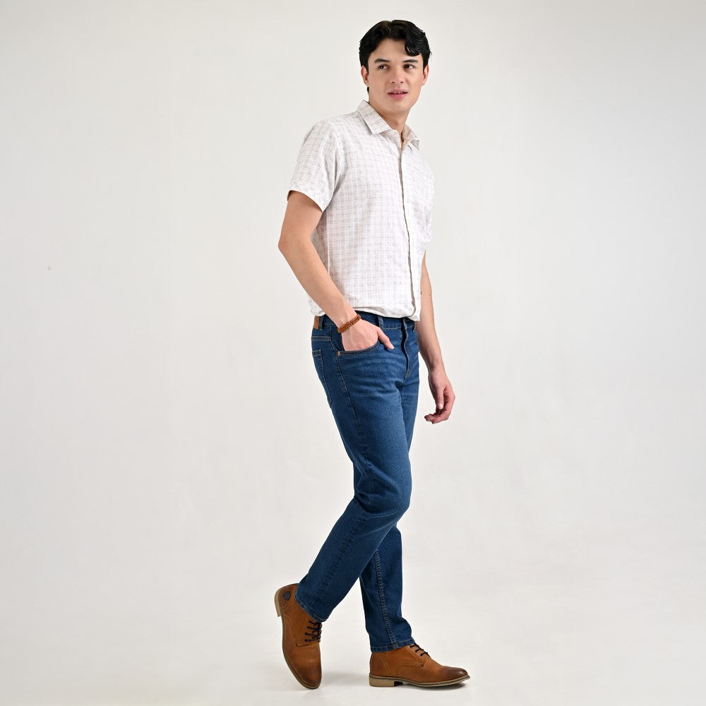 Jeans Supply Slim Fit 2944 Azul marino entintado