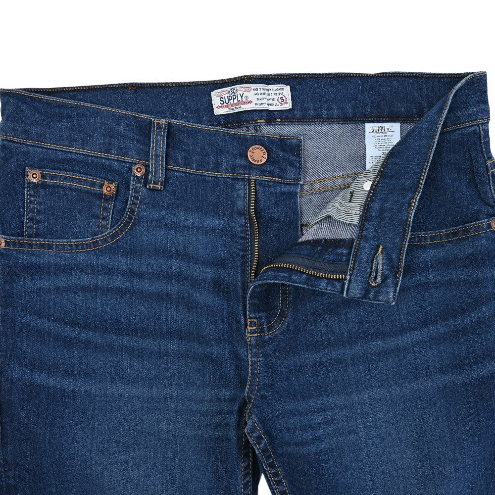 Jeans Supply Slim Fit 2944 Azul marino entintado