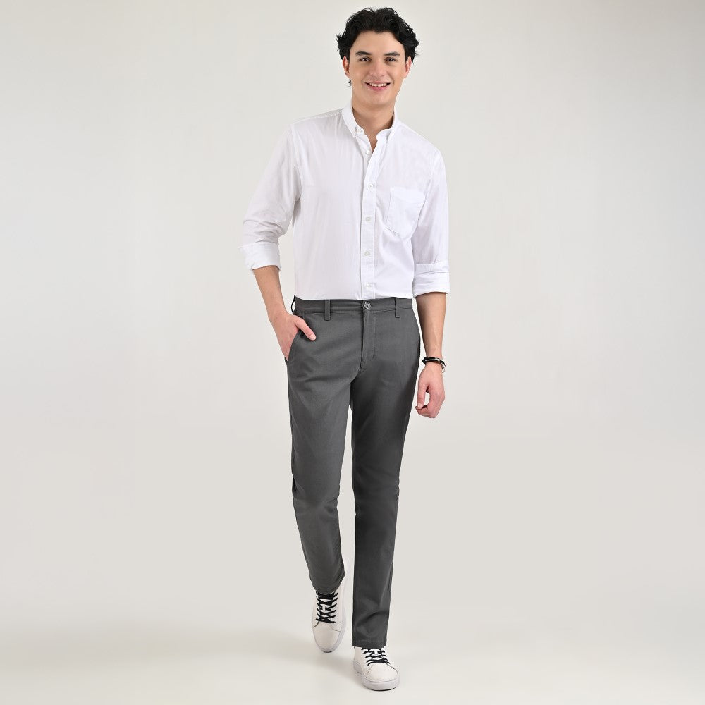 Pantalón  Casual Supply Gabardina Slim Fit 0995