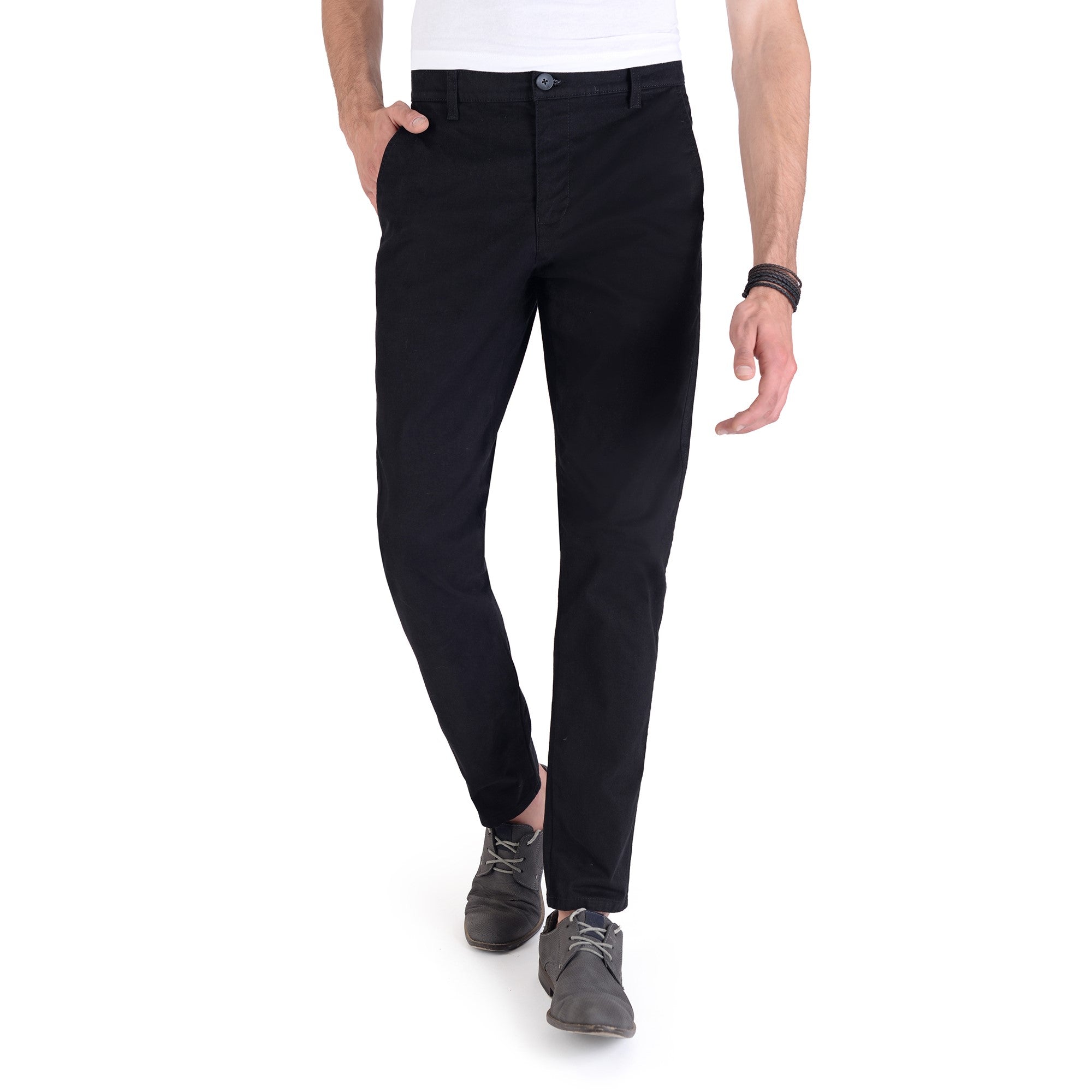Pantalón Casual Supply Slim Fit 0995 Negro