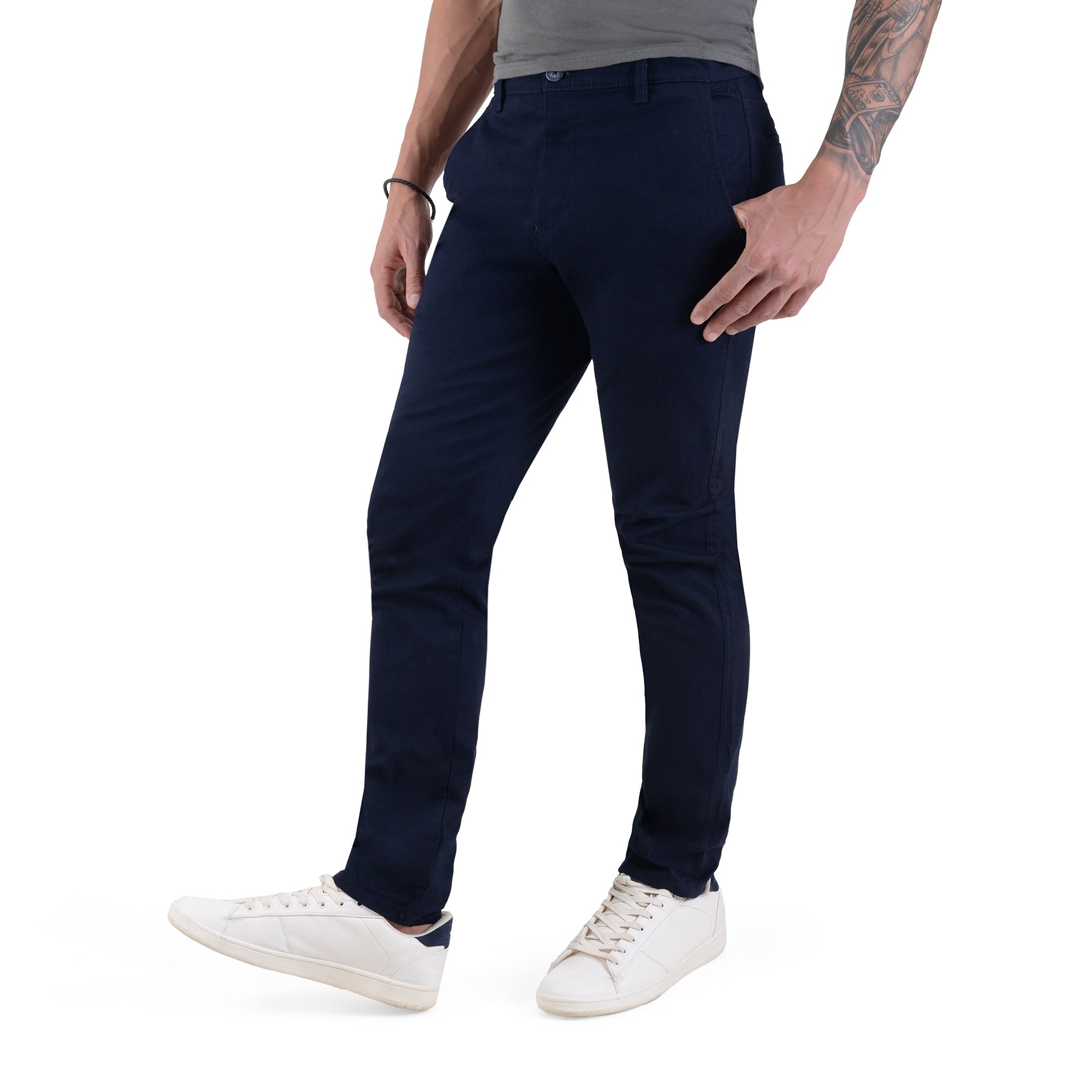 Pantalón  Casual Supply Gabardina Slim Fit 0995