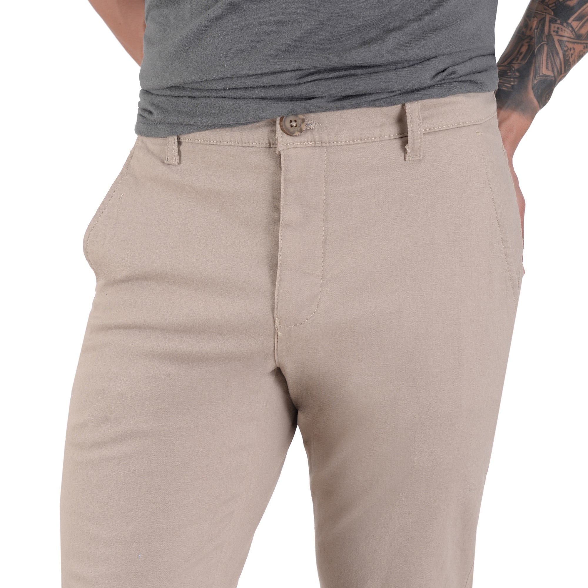Pantalón  Casual Supply Gabardina Slim Fit 0995