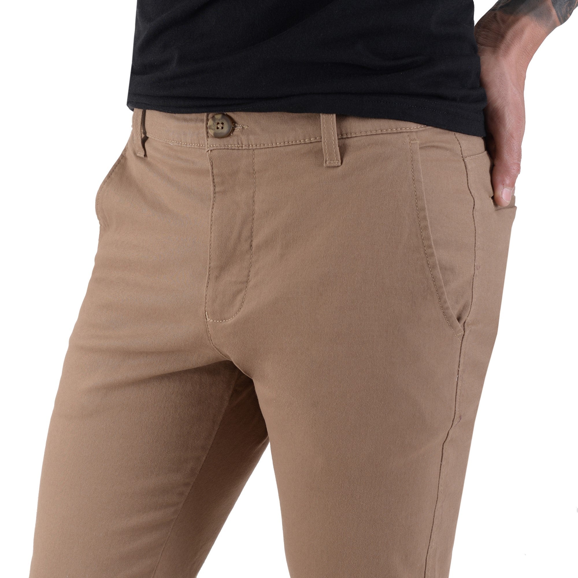 Pantalón  Casual Supply Gabardina Slim Fit 0995