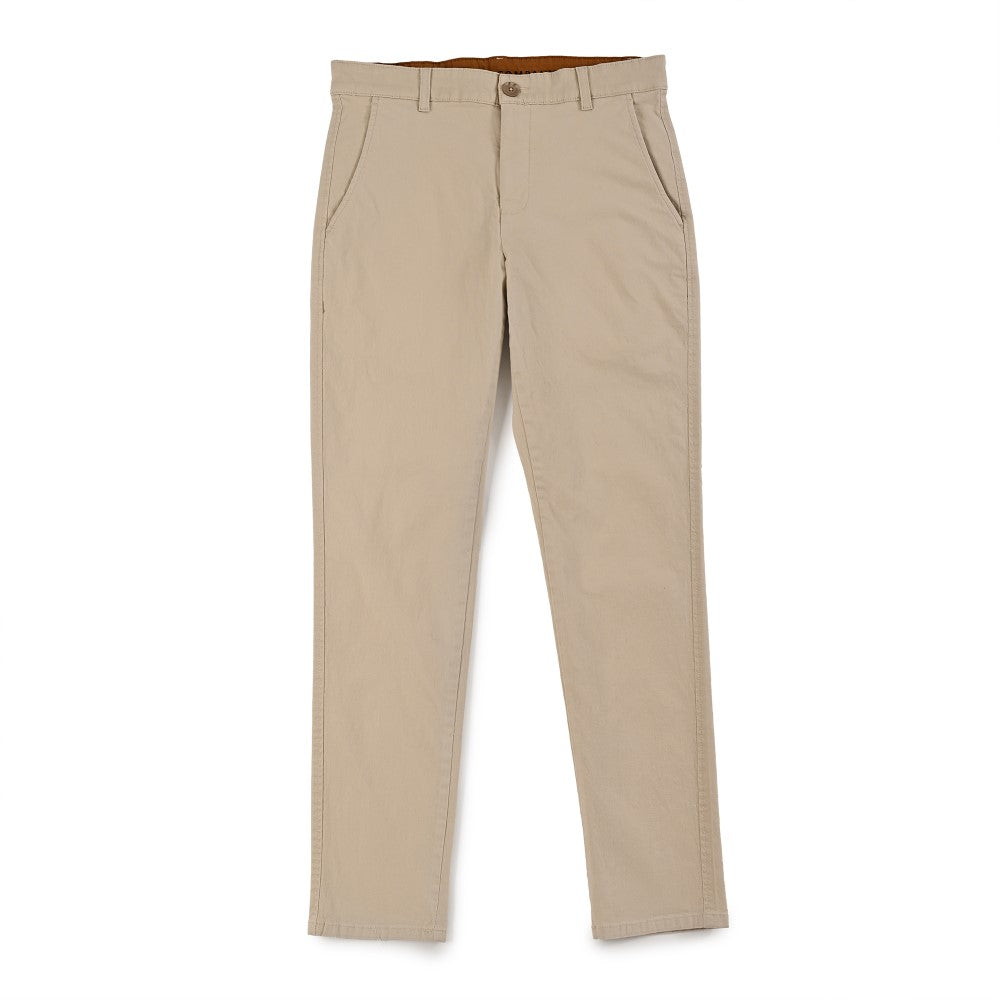Pantalón Casual Supply Para Caballero Slim Fit A538 Beige Claro