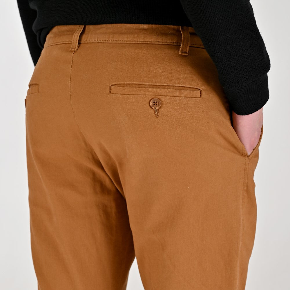 Pantalón Casual Supply Para Caballero Slim Fit A538 Kaki