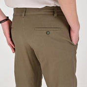 Pantalón Casual Supply Para Caballero Slim Fit A538 Verde