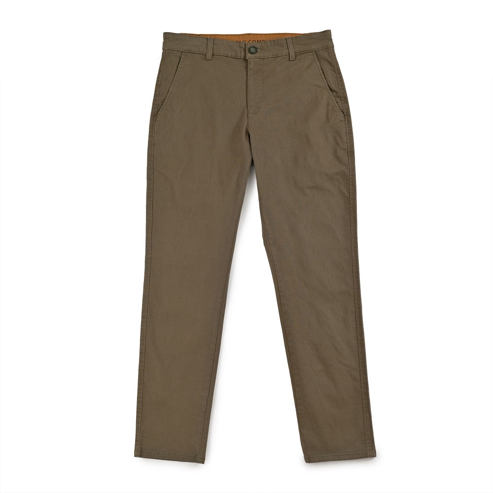 Pantalón Casual Supply Para Caballero Slim Fit A538 Verde