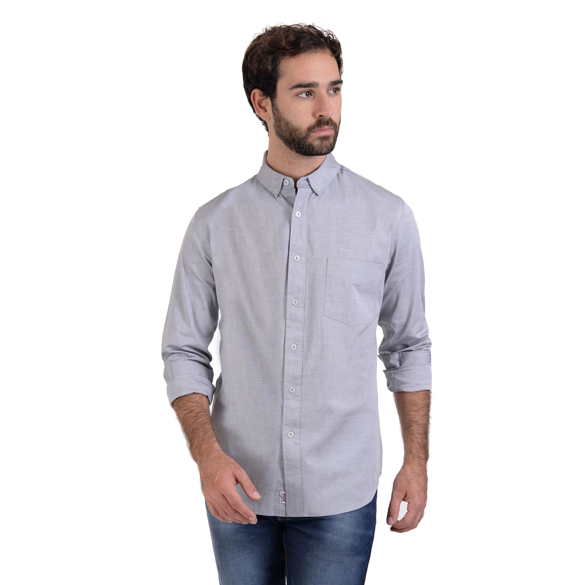Camisa Supply Manga Larga Slim Fit 6602