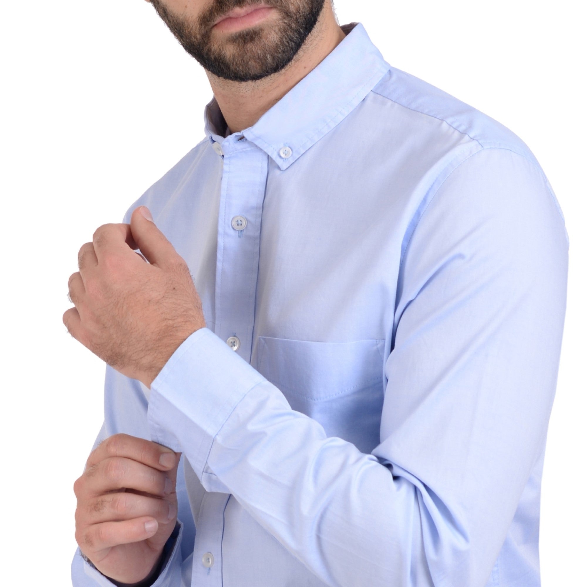 Camisa Supply Manga Larga Slim Fit 6602