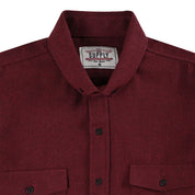Camisa Supply Para Caballero Manga Larga Slim Fit 7980 Vino