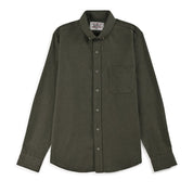 Camisa Supply Para Caballero Manga Larga Slim Fit 7975 Verde Militar