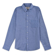 Camisa Supply Para Caballero Manga Larga Slim Fit 7976 Azul Pizarra