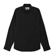 Camisa Supply Para Caballero Manga Larga Slim Fit 7978 Negro