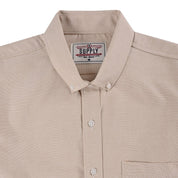 Camisa Supply Para Caballero Manga Larga Slim Fit 7978 Kaki