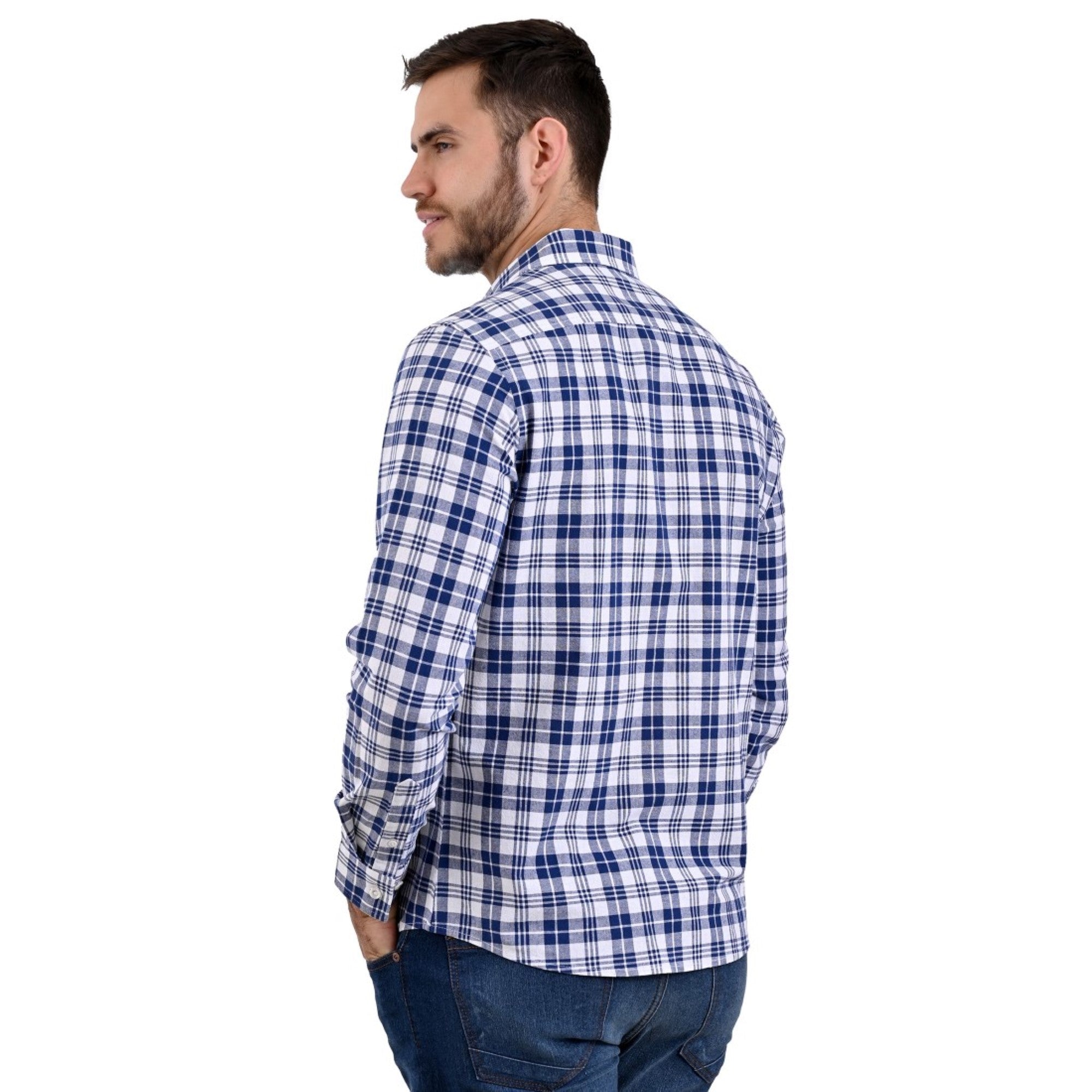 Camisa Supply Slim Fit Manga Larga 3705