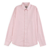 Camisa casual Yale Slim Fit Manga larga 7682 Rosa Palido