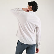 Camisa casual Supply Slim Fit Manga larga 7685 Beige