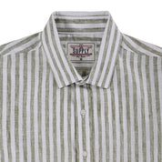 Camisa Supply Para Caballero Manga Larga Slim Fit 7974 Verde